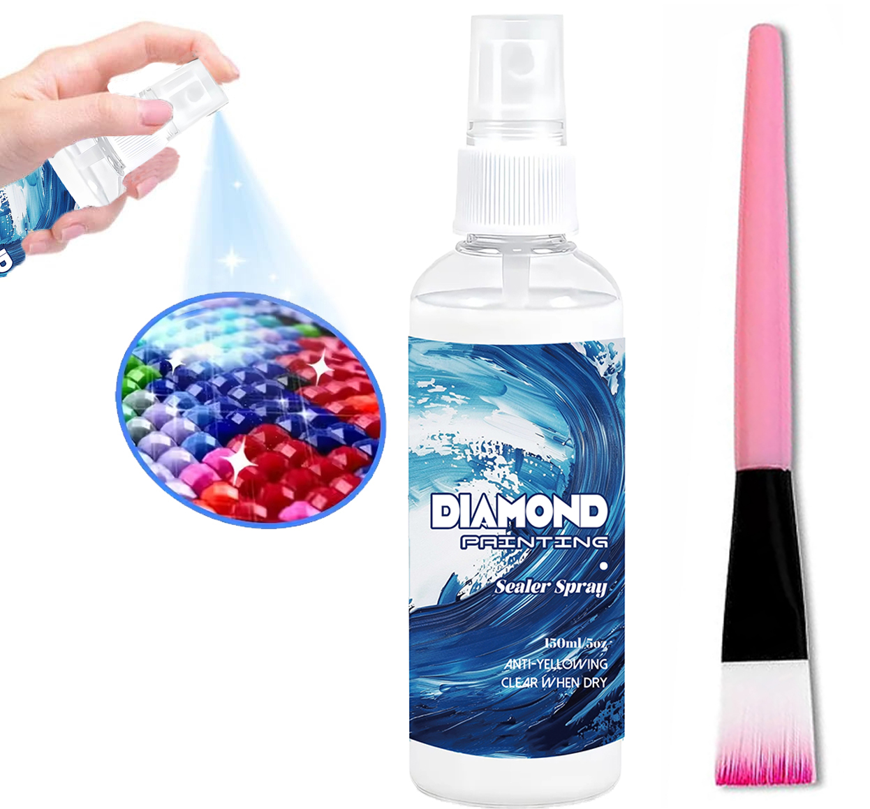 150ml Diamond Painting Sealant - Resin Art Work review and price