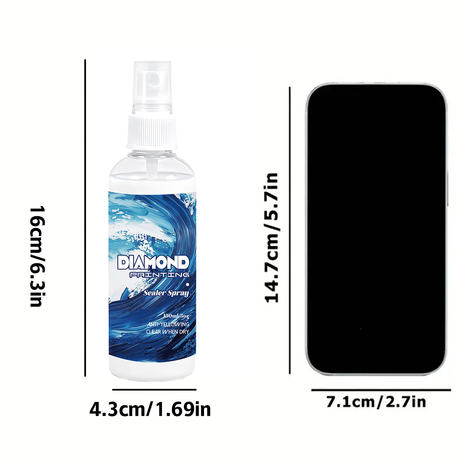 150ml Diamond Painting Sealant - Resin Art Work review and price