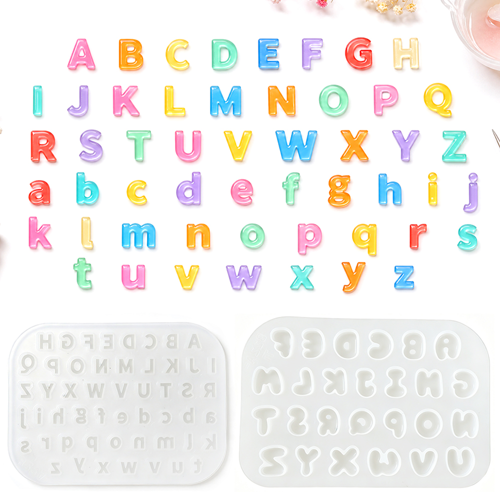 S0321 Mini Size Silicone Mold  - Resin Art Alphabet review and price