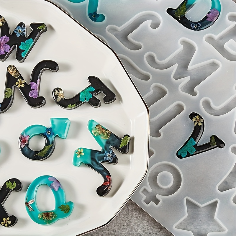 Resin casting mold A style mir - Resin Art Alphabet review and price
