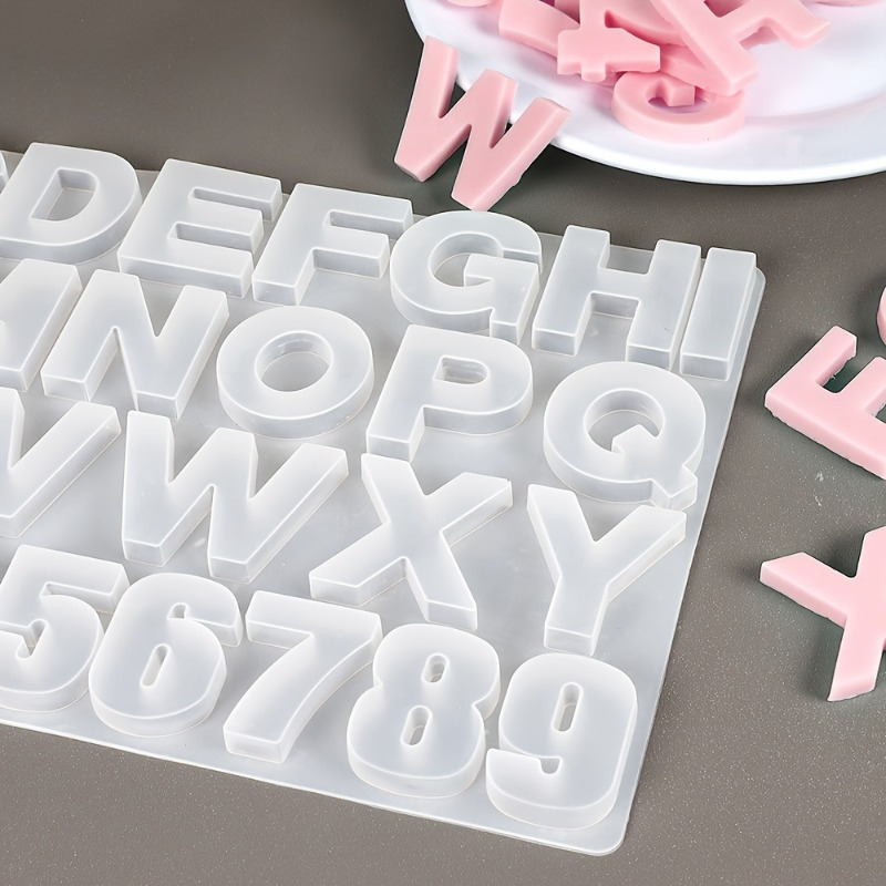 Letter A To Z Pendants Silicon - Resin Art Alphabet review and price
