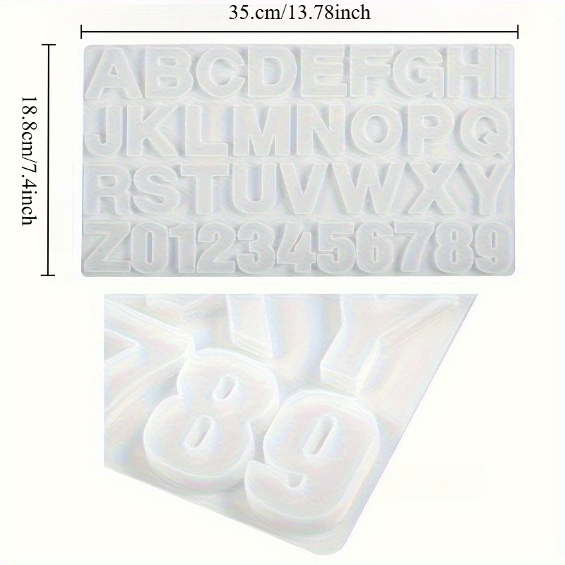 Letter A To Z Pendants Silicon - Resin Art Alphabet review and price