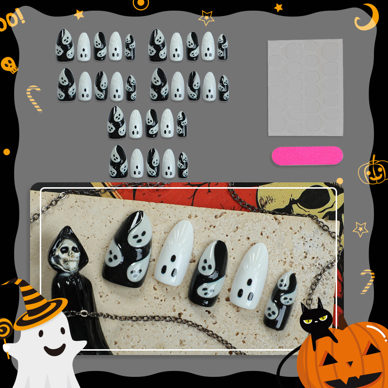 30pcs 2025 Halloween Almond Sh - Resin Art Case review and price