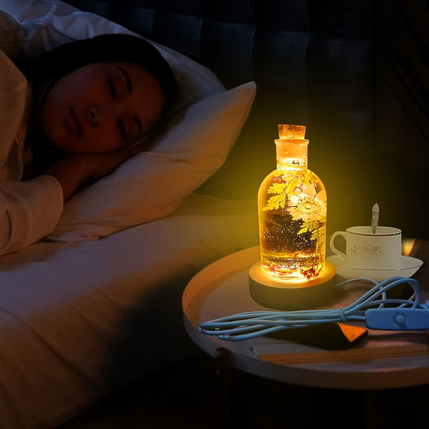 Drift Bottle Light Resin Mold  - Resin Art Equipment review and price