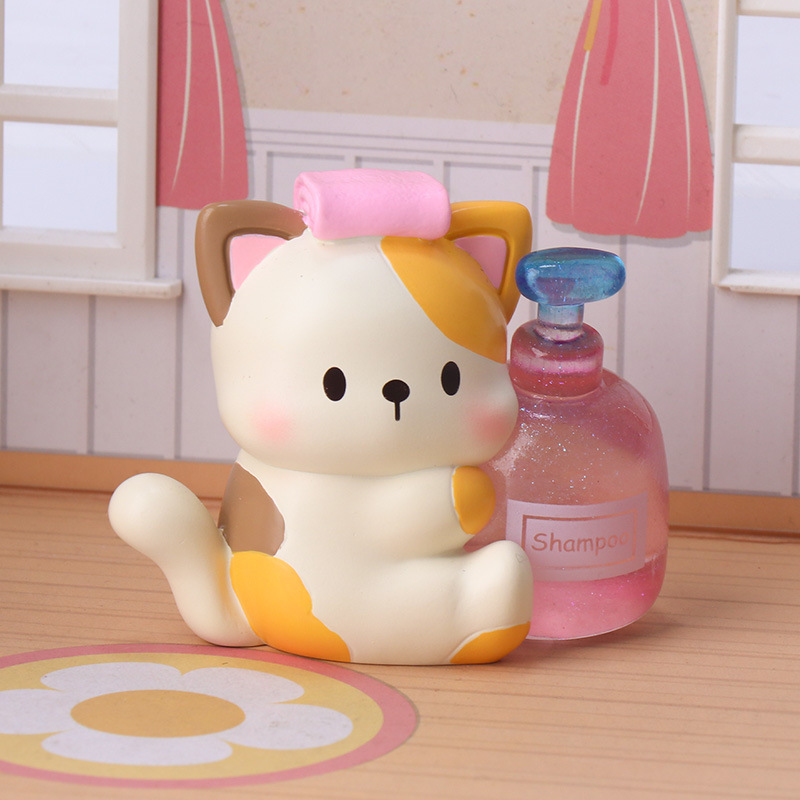 Bath Time Meow Crew Blind Box  - Resin Art Case review and price