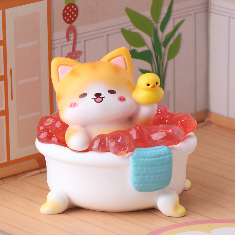 Bath Time Meow Crew Blind Box  - Resin Art Case review and price