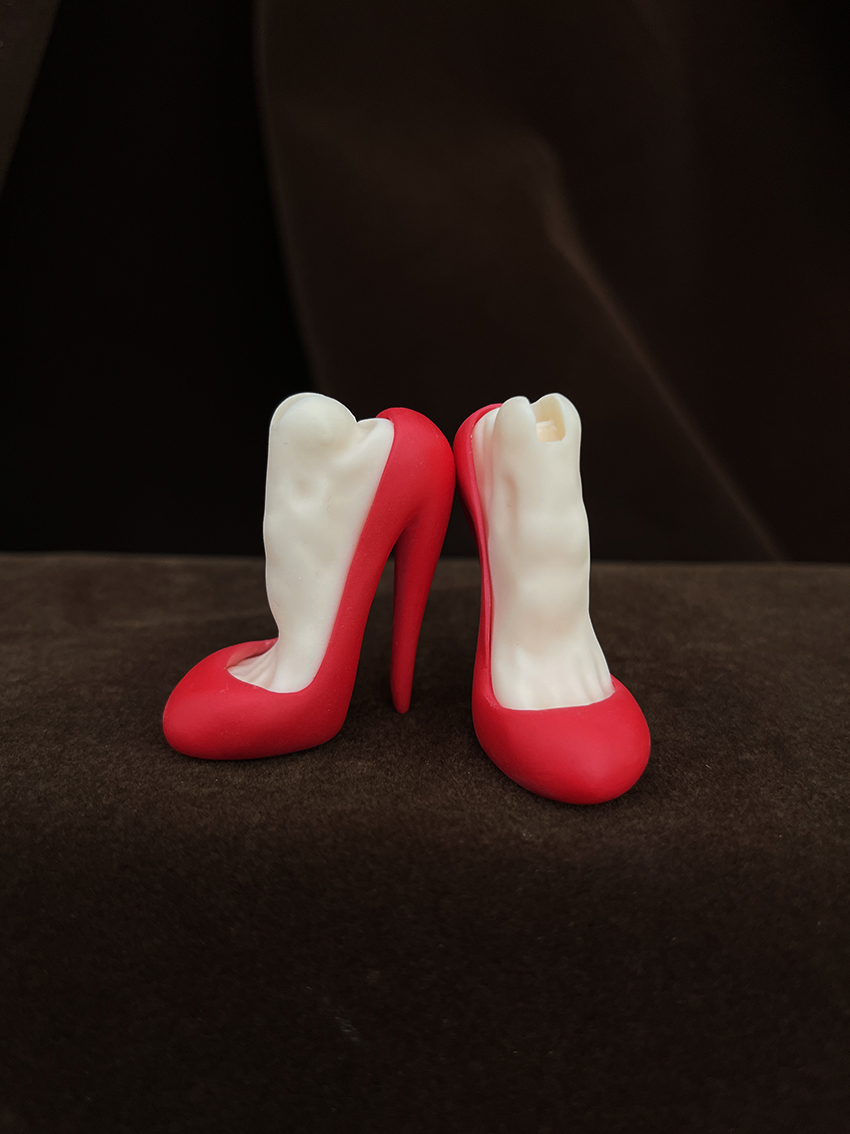 BJD doll 1/4 high-heeled shoes - Resin Art Baby review and price