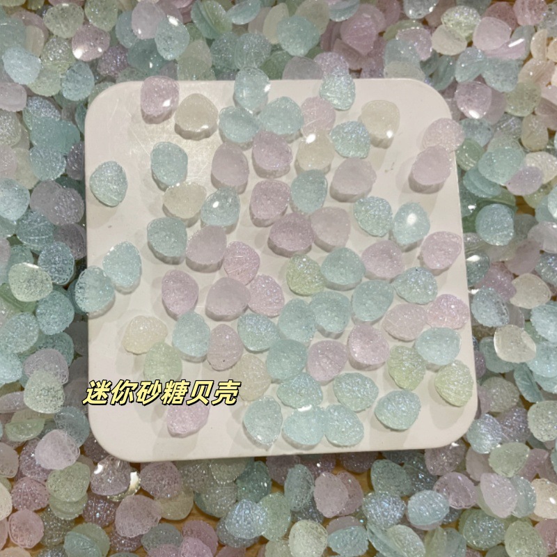 7.7mm Mini Sugar Frosted Shell - Resin Art Equipment review and price