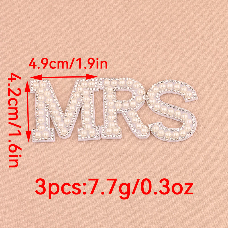 1 Set MRS Faux Pearl Rhineston - Resin Art Alphabet review and price