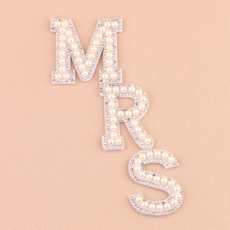 1 Set MRS Faux Pearl Rhineston - Resin Art Alphabet review and price