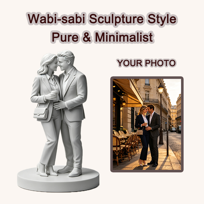 Custom 3D Printed Couple Figur - Resin Art Wedding Gift review and price