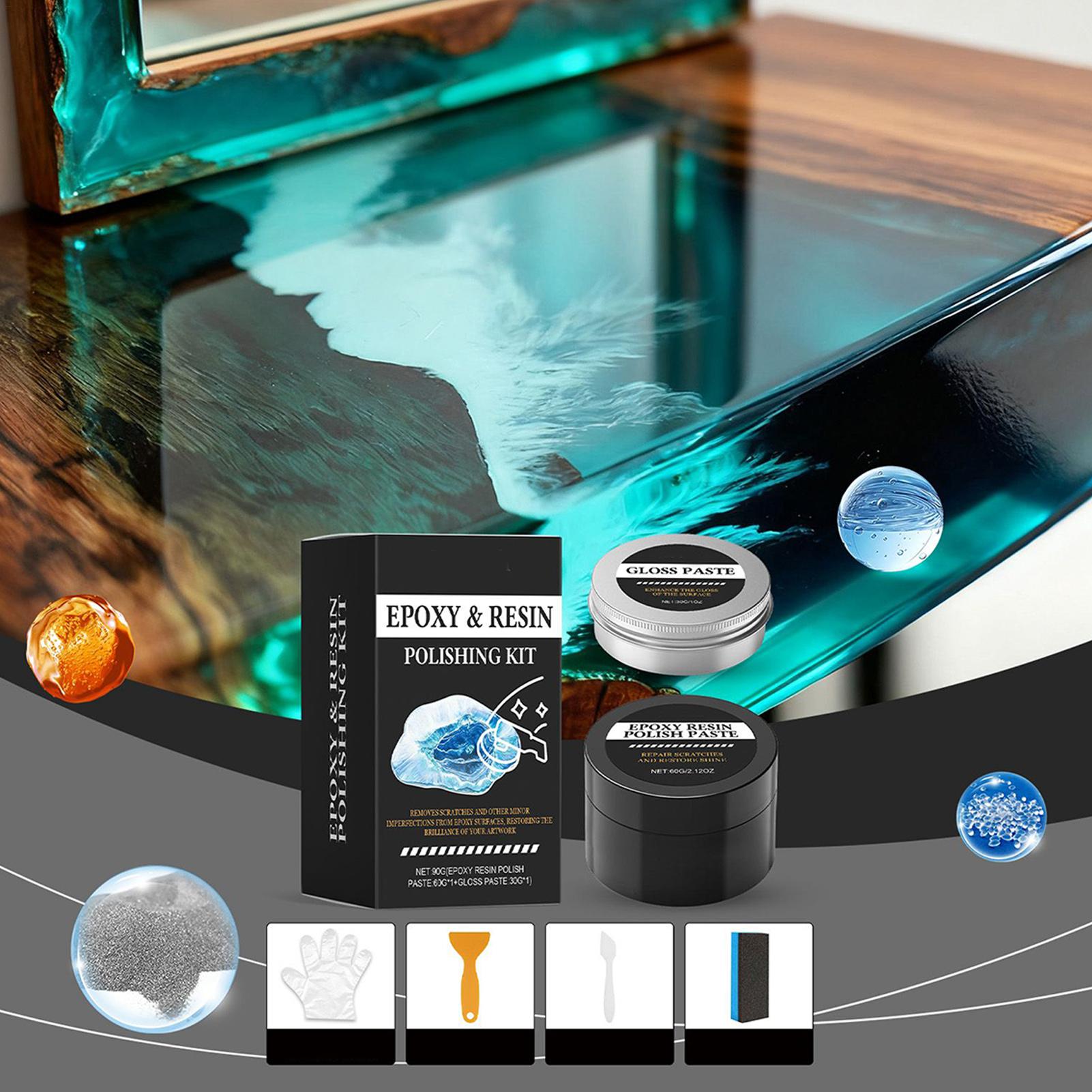Epoxy Resin Polishing Kit - Cr - Resin Art Work review and price