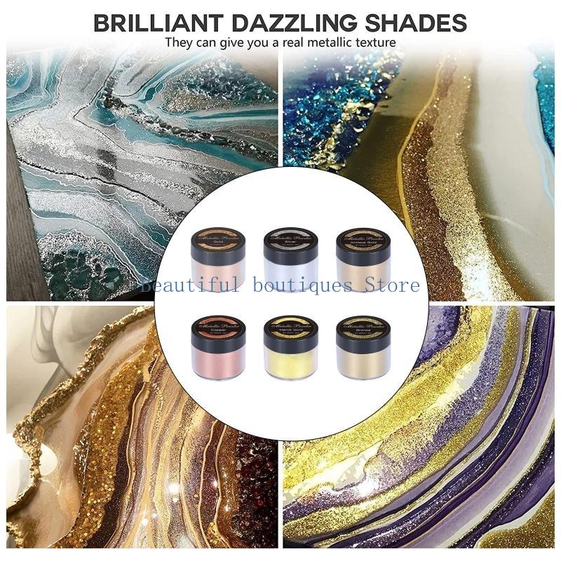U4LF 4 Colours Soap Dye Glitte - Resin Art Equipment review and price
