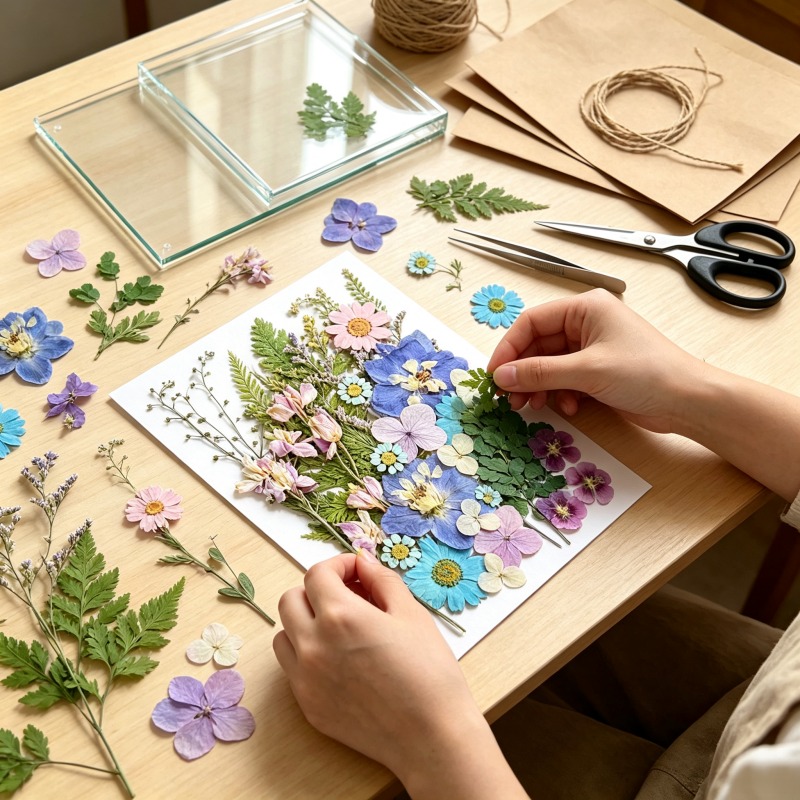 Mixed Pressed Dried Flower Kit - Resin Art Baby review and price