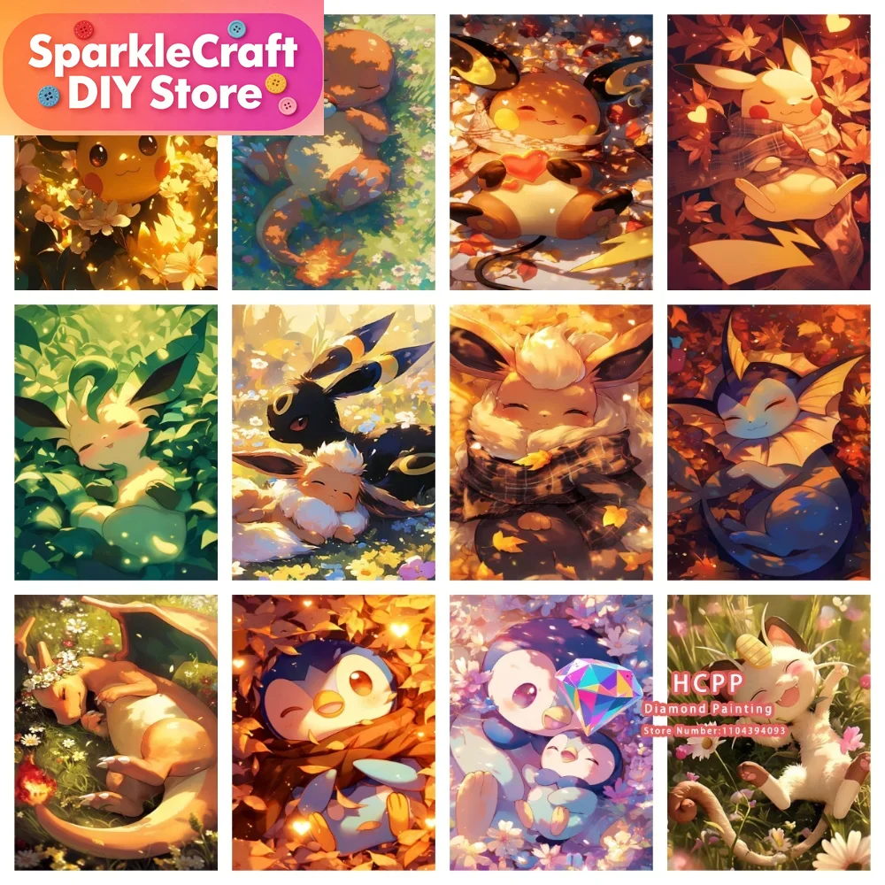 1pc frameless Cartoon Pokemon  - Resin Art Work review and price