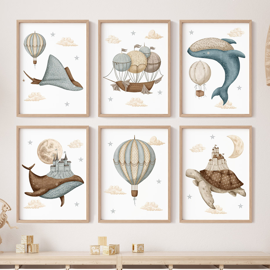 Whale Turtle Castle Balloon No - Resin Art Baby review and price