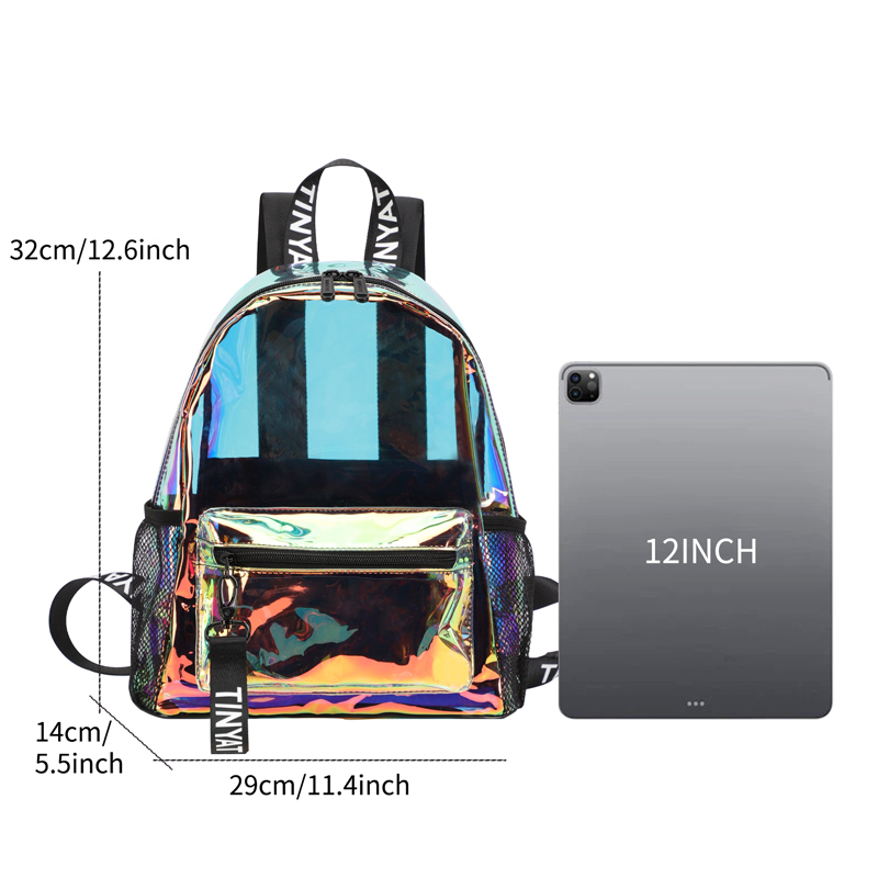 TINYAT PVC Clear Backpacks for - Resin Art Alphabet review and price