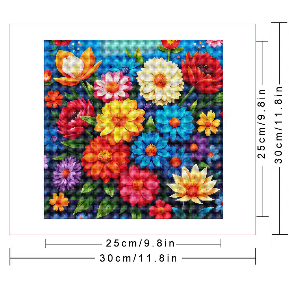 Huacan Diamond Art Mosaic Kits - Resin Art Wallpaper review and price