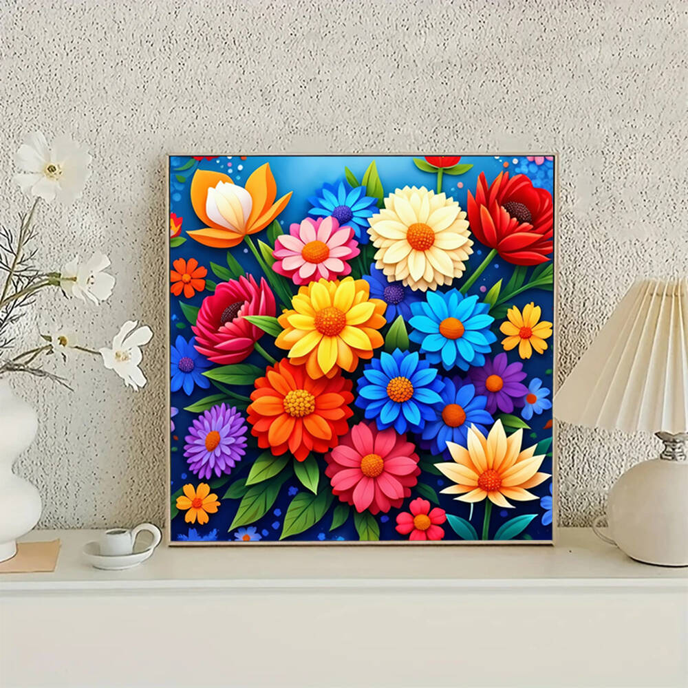 Huacan Diamond Art Mosaic Kits - Resin Art Wallpaper review and price